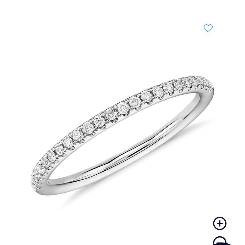 Blue Nile Pave Diamond Band